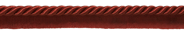 10 Yard Value Pack of Medium 5/16 inch Basic Trim Lip Cord Style# 0516S Color: CHERRY RED -E13 (30 Ft / 9.1 Meters)