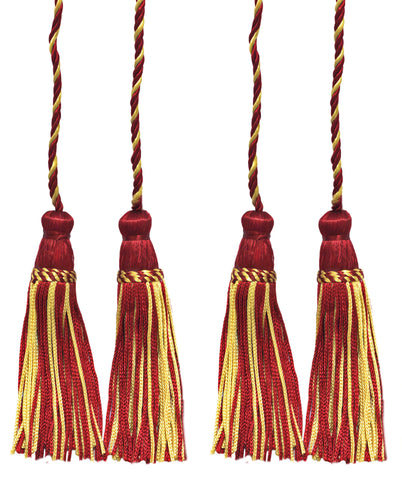 DÉCOPRO Decorative Chainette Double Tassel Curtain and Drapery Tieback / Holdback, 4