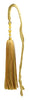 DÉCOPRO Decorative Ribbon Curtain & Drapery Tassel Tieback with Beautiful Amber Glass Beads, Tassel Length 10