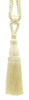 DÉCOPRO Elegant Lustrous Curtain Tassel Tieback, Tassel Length 8 1/2