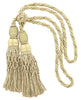 DÉCOPRO Exquisite Curtain & Drapery Double Tassel Tieback Elegantly Handcrafted to Perfection, Tassel Length 10