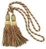 DÉCOPRO Exquisite Curtain & Drapery Double Tassel Tieback Elegantly Handcrafted to Perfection, Tassel Length 10