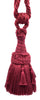 DÉCOPRO Beautifully Handcrafted Curtain & Drapery Tassel Tieback with Matte Finish, Tassel Length 6