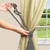 DÉCOPRO Large Beautiful Curtain & Drapery Tassel Tieback with Elegant Net Design, Tassel Length 9 1/2