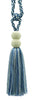 DÉCOPRO Contemporary, Modern Curtain & Drapery Tassel Tieback - Double Ball Design, Tassel Length 9 1/2