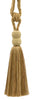 DÉCOPRO Contemporary, Modern Curtain & Drapery Tassel Tieback - Double Ball Design, Tassel Length 9 1/2