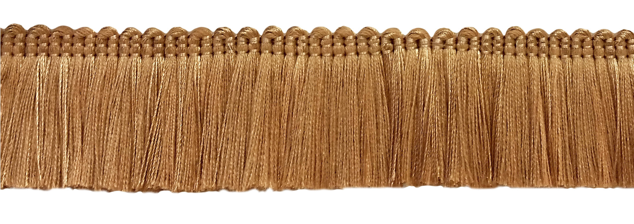 Camel, 1 3/4 Basic TrimBrush Fringe Style#0175SB Color: Camel / Beige - 091 (Sold by The Yard)