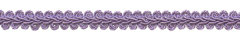 10 Yard Value Pack of 1/2 inch Basic Trim French Gimp Braid, Style# FGS Color: Violet - D8 (30 Ft / 9.1 Meters)