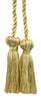 Decorative Double Tassel Curtain and Drapery Tieback / Holdback, 3