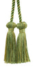 Decorative Double Tassel Curtain and Drapery Tieback / Holdback, 3