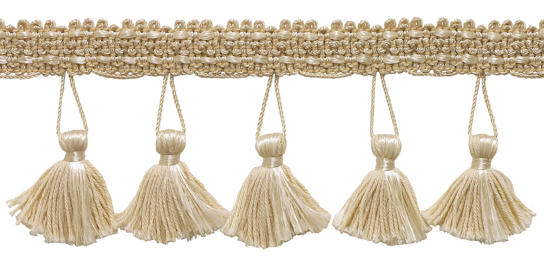 Tassel Fringe - Braided Knotted Trim